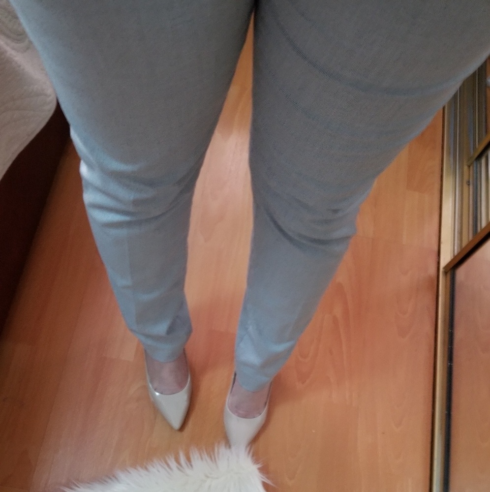 •Light Gray Dress pants •